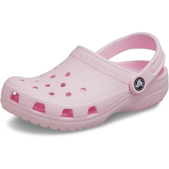 Crocs Kids' Pink Crocsfunlab Buzz Woody Clogs Pull On Ankle Straps Shoes - Picture 1 of 7